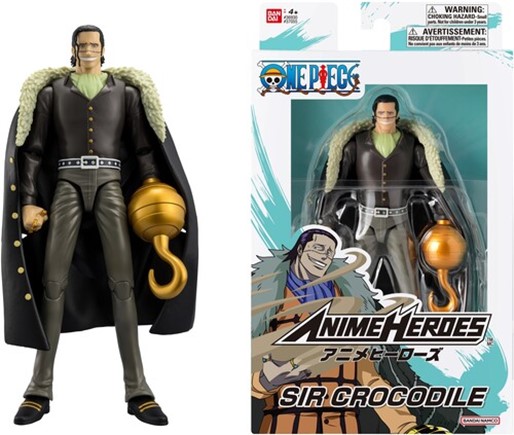 One Piece 6 Inch Action Figure Anime Heroes - Crocodile