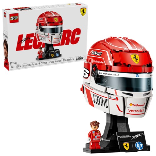 LEGO Editions Scuderia Ferrari HP Charles Leclerc Helmet