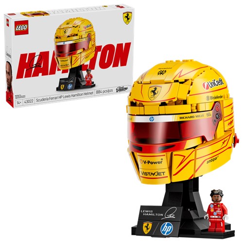 LEGO Editions Scuderia Ferrari HP Lewis Hamilton Helmet