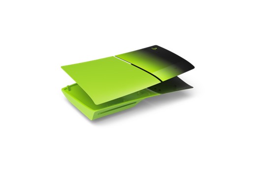 Façades pour console PlayStation 5 (groupe de modèles – mince) – Vert remix