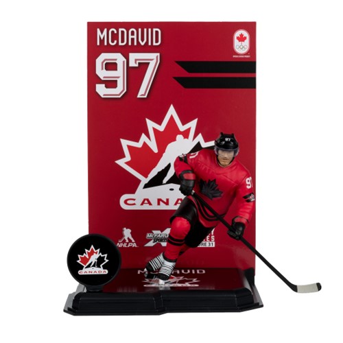 Connor McDavid (Hockey Canada) Olympics 7-Inch Posed Figure McFarlane's SportsPicks