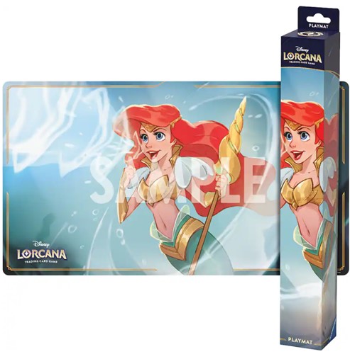 Disney - Lorcana Winterspell Ariel, Sonic Warrior Playmat