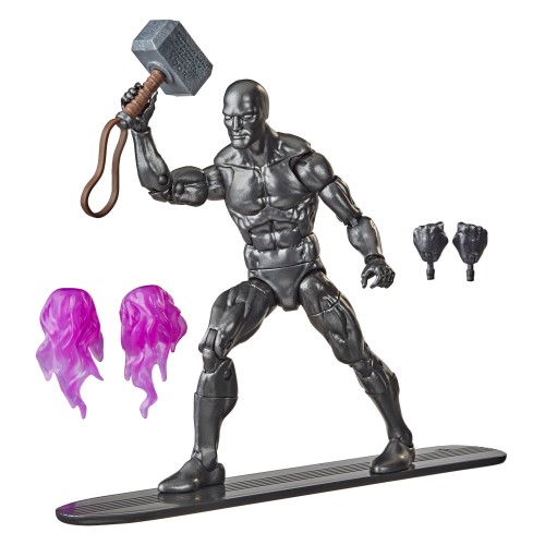 Hasbro Marvel Legends Series Silver Surfer With Mjolnir