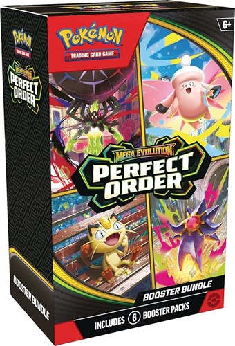 Pokemon Trading Card Game: Mega Evolution Perfect Order Booster Bundle