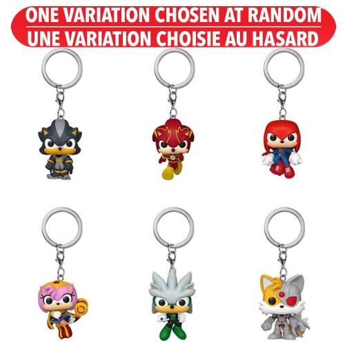 POP! Keychain: Justice League of America & Sonic