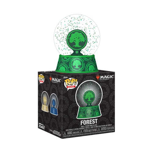 Magic The Gathering Forest Mini Glitter Globe