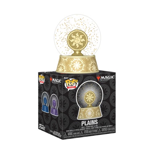 Magic The Gathering Plains Mini Glitter Globe