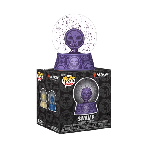 Magic The Gathering Swamp Mini Glitter Globe