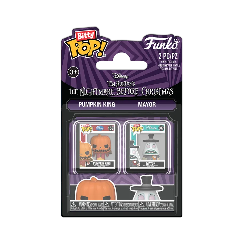 Bitty POP! Pumpkin King & Mayor 2-Pack