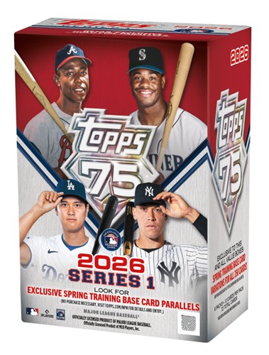 2026 Topps MLB Series 1 Value Box