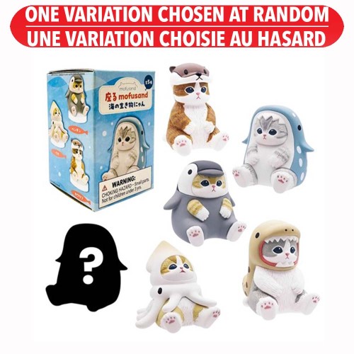 Mofusand - Marine Life Meow Sitting Pose Blind Box Assortie