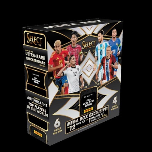 2026 Panini Select World Cup Mega Box