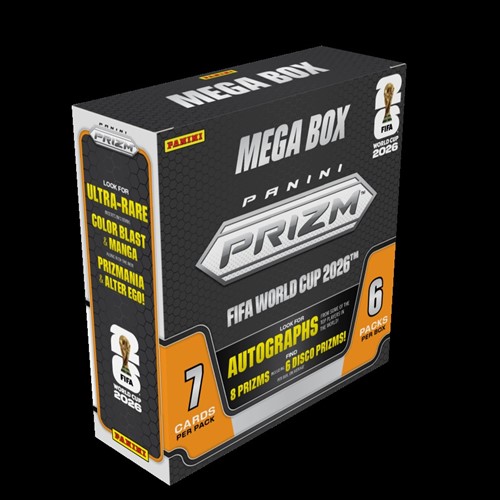 2026 Panini Prizm World Cup Mega Box