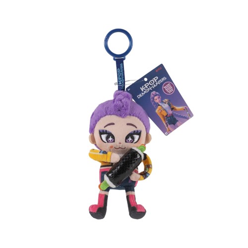 KPop Demon Hunters 4"" Retractable Plush Clip