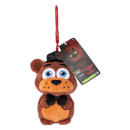 Pince à sac en peluche Freddy classique de Five Nights at Freddy's (FNAF)