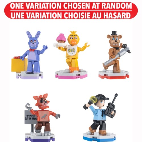 BLDR Five Nights at Freddy's™ Mystery Mini Figures - Blind Bag Buildable Collectible Series