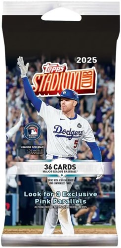 2025 Topps Stadium Club Baseball Fat Pack Trading Card Pack