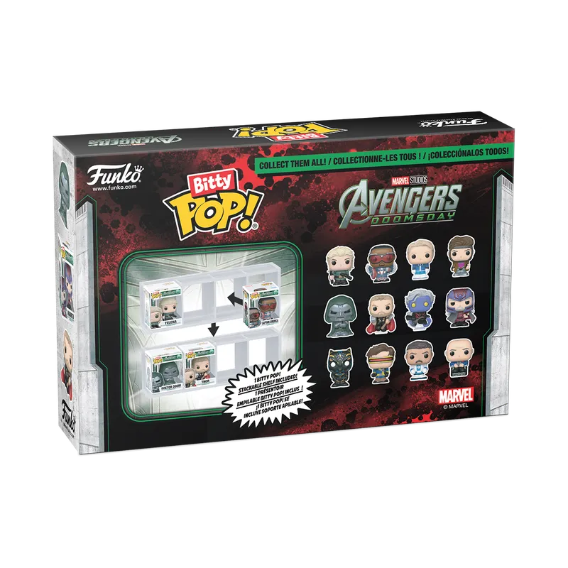 Bitty POP! Avengers: Doomsday 4-Pack Series