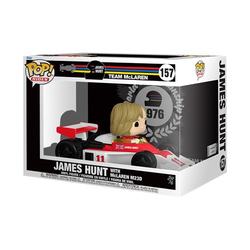 POP! Rides Super Deluxe James Hunt with McLaren M23D