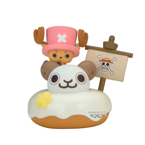 One Piece Paldolce Tony Tony Chopper & Pirate Ship Ver A Figure