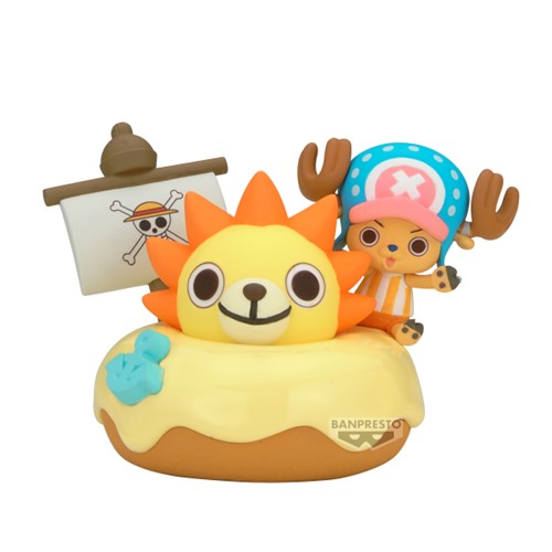 One Piece Paldolce Tony Tony Chopper & Pirate Ship Ver B Figure
