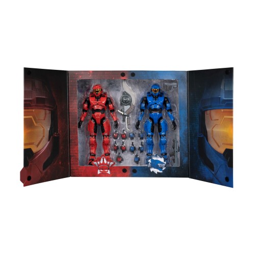 Halo Red Team Vs. Blue Team - 2 Figure Pack