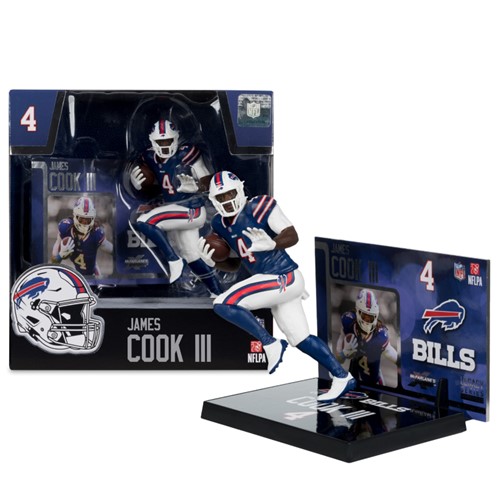 NFL James Cook (Buffalo Bills) 7-Inch Posed Figure