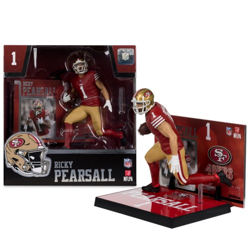 NFL Ricky Pearsall (San Francisco 49ers) 7-Inch Posed Figure