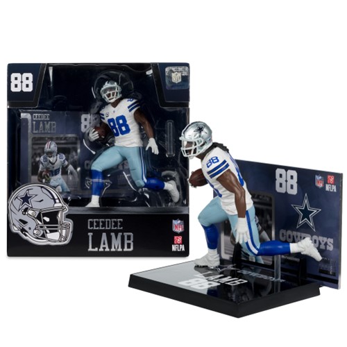 NFL Ceedee Lamb (Dallas Cowboys) 7-Inch Posed Figure