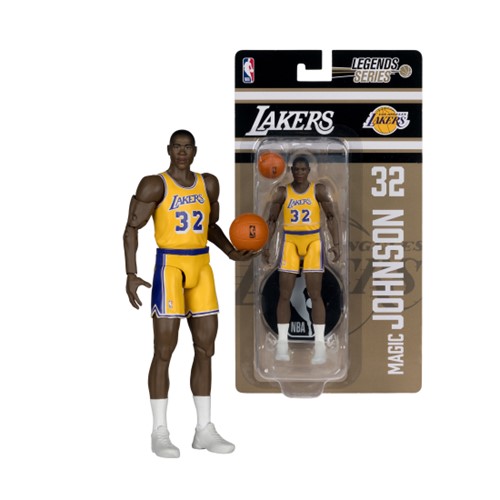 NBA Magic Johnson (Los Angeles Lakers) 6-Inch Action Figure McFarlane's SportsPicks Legends Series