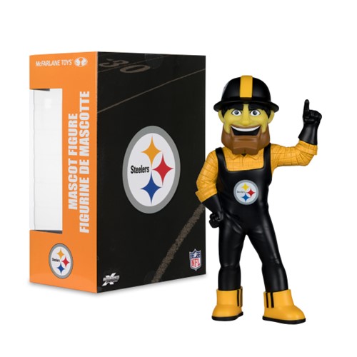 NFL Steely Mcbeam (Pittsburgh Steelers) 8-Inch Posed Figure