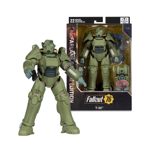 Fallout T-45 Military Armour (Fallout 76) (Chase) 7-Inch Deluxe Action Figure