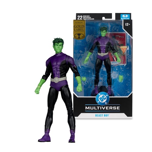 DC Multiverse Beast Boy (One Year Later) Gold Label 7-Inch Action Figure