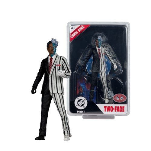 DC Direct Two-Face (Batman 89) 7-Inch Action Figure with Comic Page Punchers