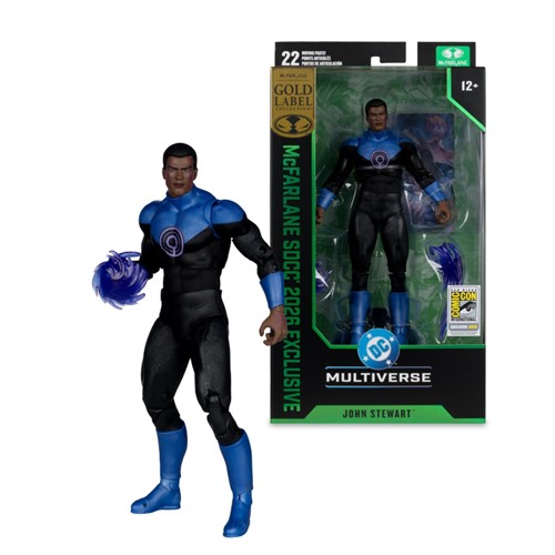 DC Multiverse Ultraviolet John Stewart (SDCC) Gold Label 7-Inch Action Figure