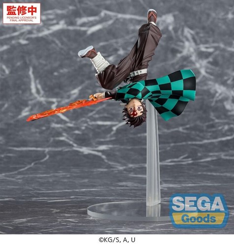 Demon Slayer Tanjiro Hinokami Kagura Setting Sun Transformation Figure