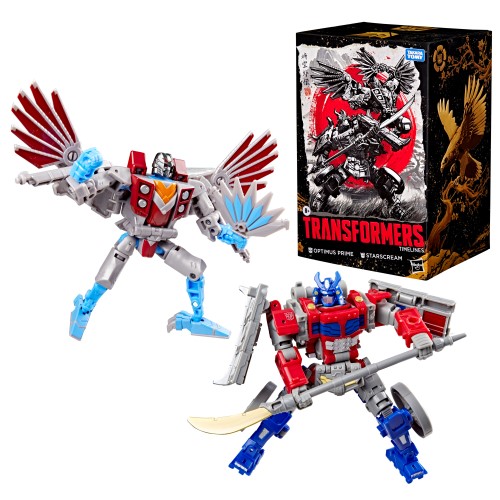 Transformers Timelines Optimus Prime and Starscream