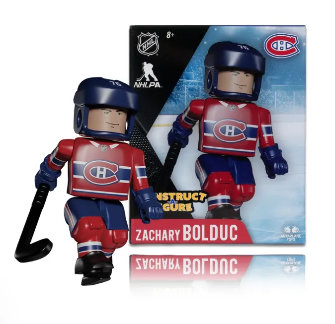NHL Zachary Bolduc (Montreal Canadiens) Construct-a-Figure