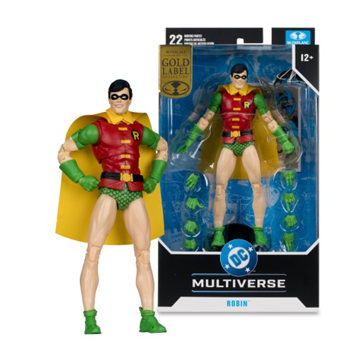 DC Multiverse Robin (Silver Age) 7-Inch Action Figure Gold Label