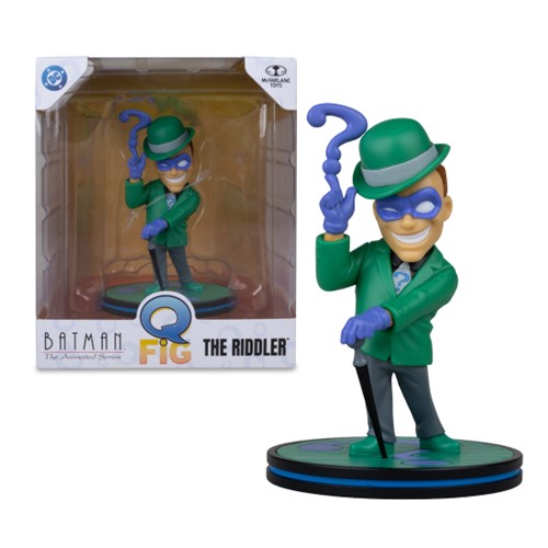 QMx DC Riddler (Batman: The Animated Series) 5-Inch Q-Fig Posed Figure
