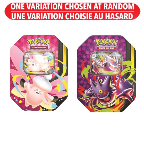 Pokemon Trading Card Game: Mega Moonlit Tin Assortie