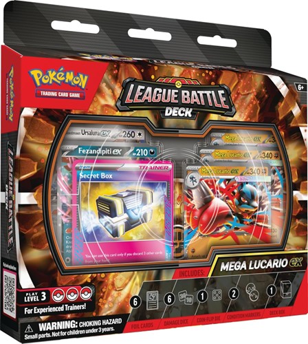 Pokemon Trading Card Game: Mega Lucario Ex Deck (Français)