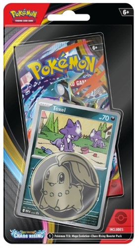 Pokemon Trading Card Game: Mega Evolution Chaos Rising Checklane Booster