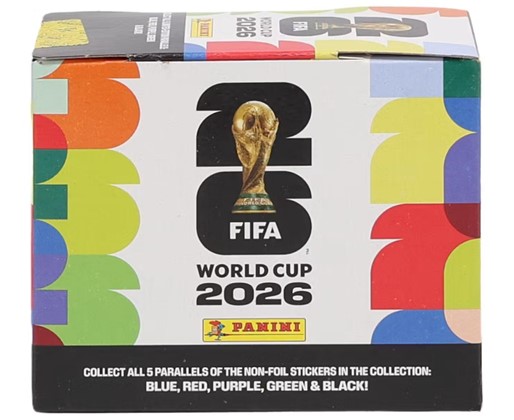 Panini FIFA World Cup 2026 Sticker Box - 25 Packs