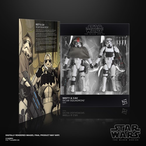 Star Wars The Black Series Misty & Cav (SCAR Squadron)