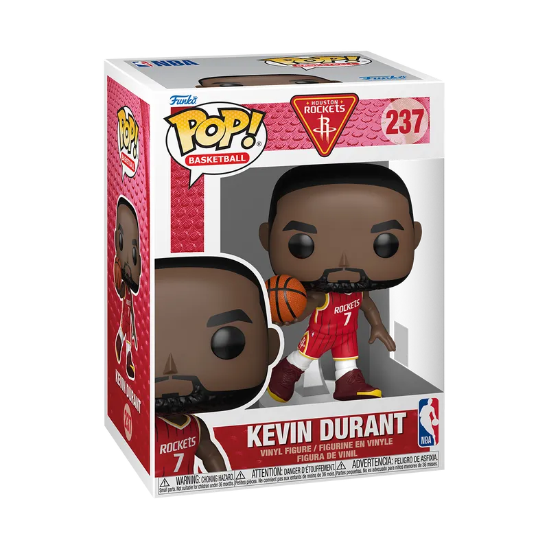 POP! Kevin Durant (Red Icon Edition Jersey)