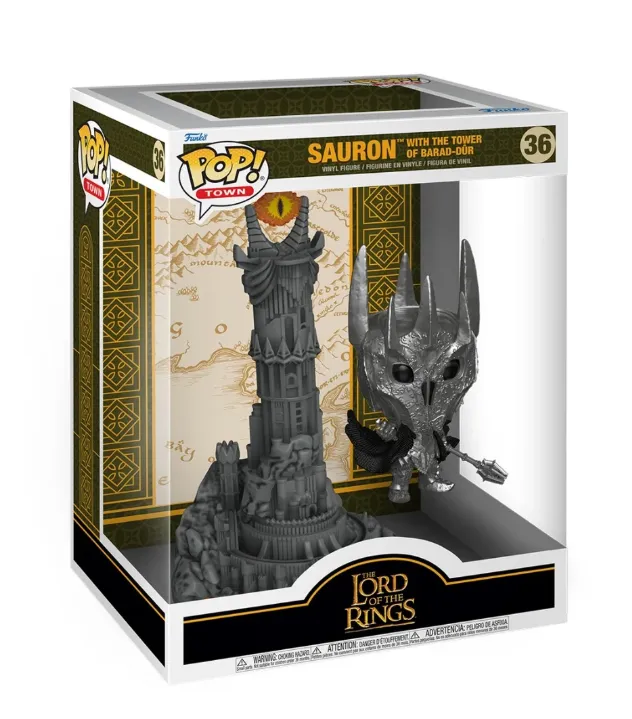 POP! Sauron with the Tower of Barad-Dur (Glow in the Dark)