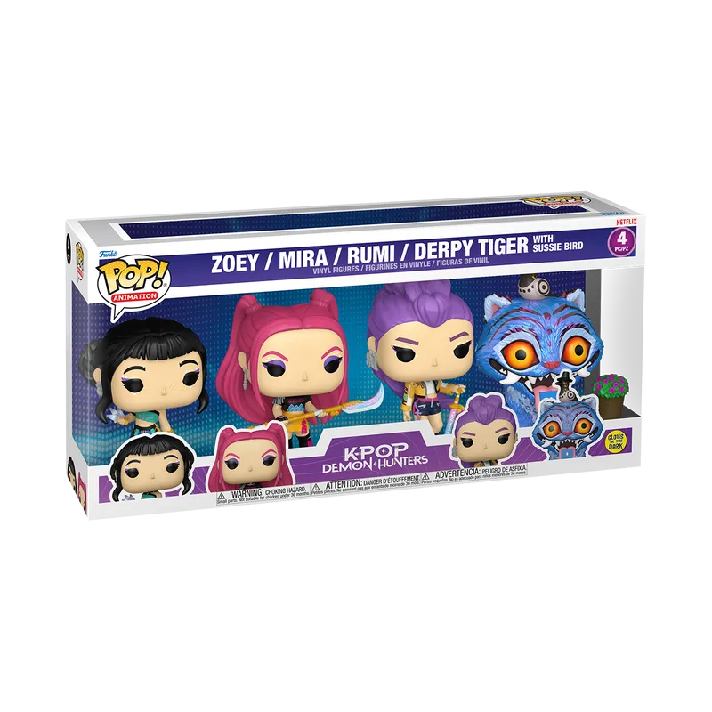 POP! HUNTR/X 4-Pack