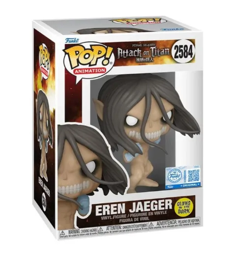 Pop! Eren Jaeger (Glow in the Dark) - EB Games Canada Exclusive!