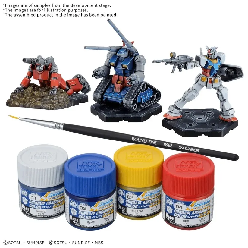 Bandai GUNDAM Assemble Paint Pack 01 [PA01]